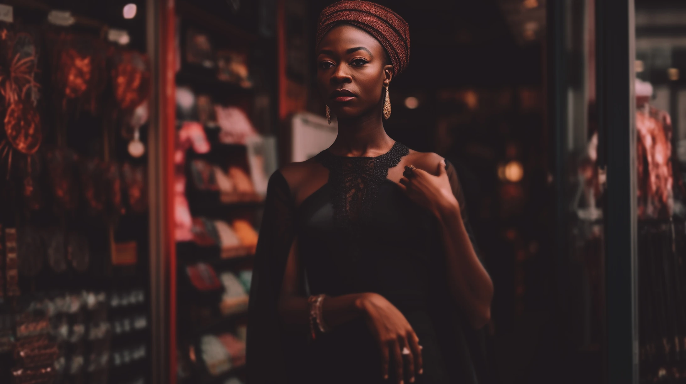 23rd Thrift Ville fashion portrait selected for the XAI homepage